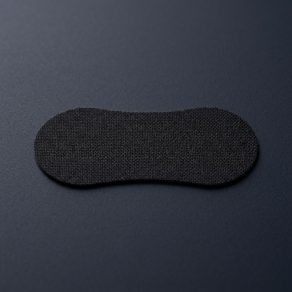 Close-up of a single Drift Easy Nose Tape strip